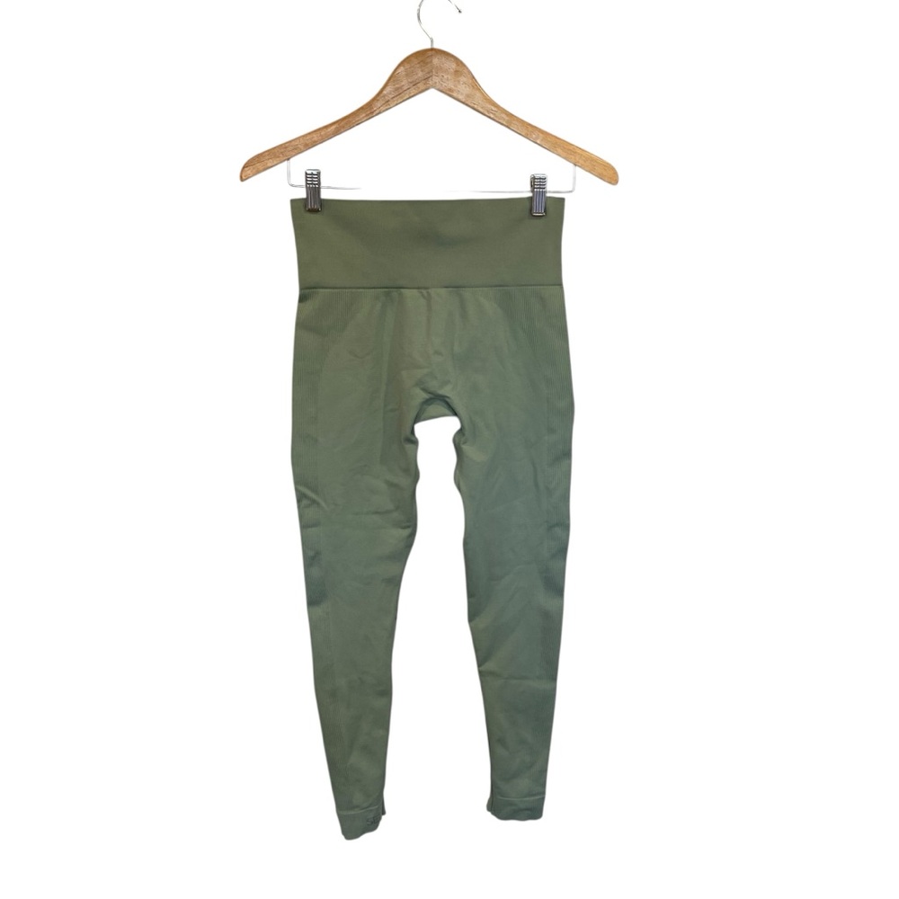 SET Active Sculptflex Seamless Active Leggings In Apen Green - Picture 4 of 7